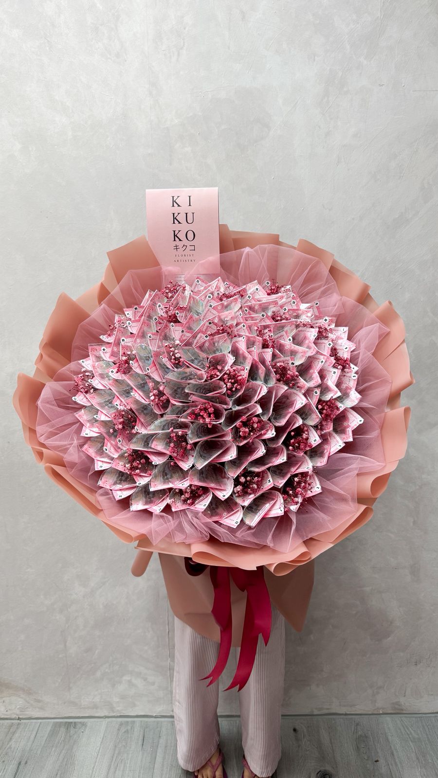 Money Bouquet Kerucut 100 Lembar (1)