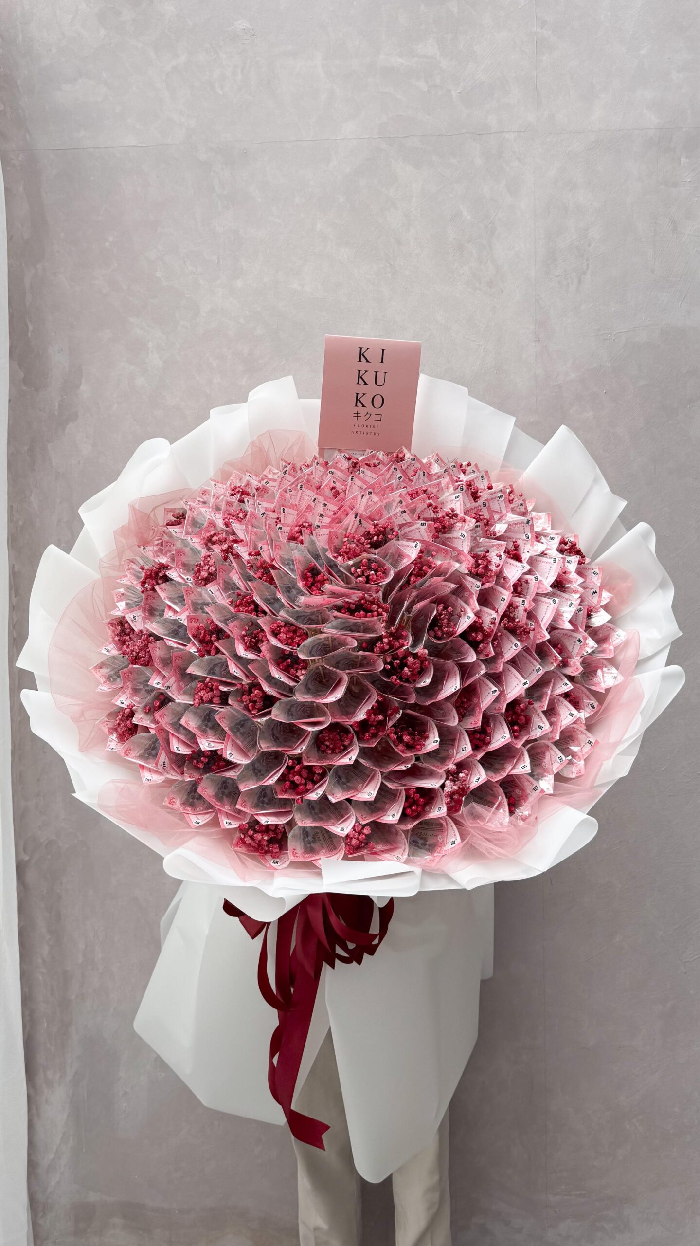 Money Bouquet Kerucut 200 Lembar