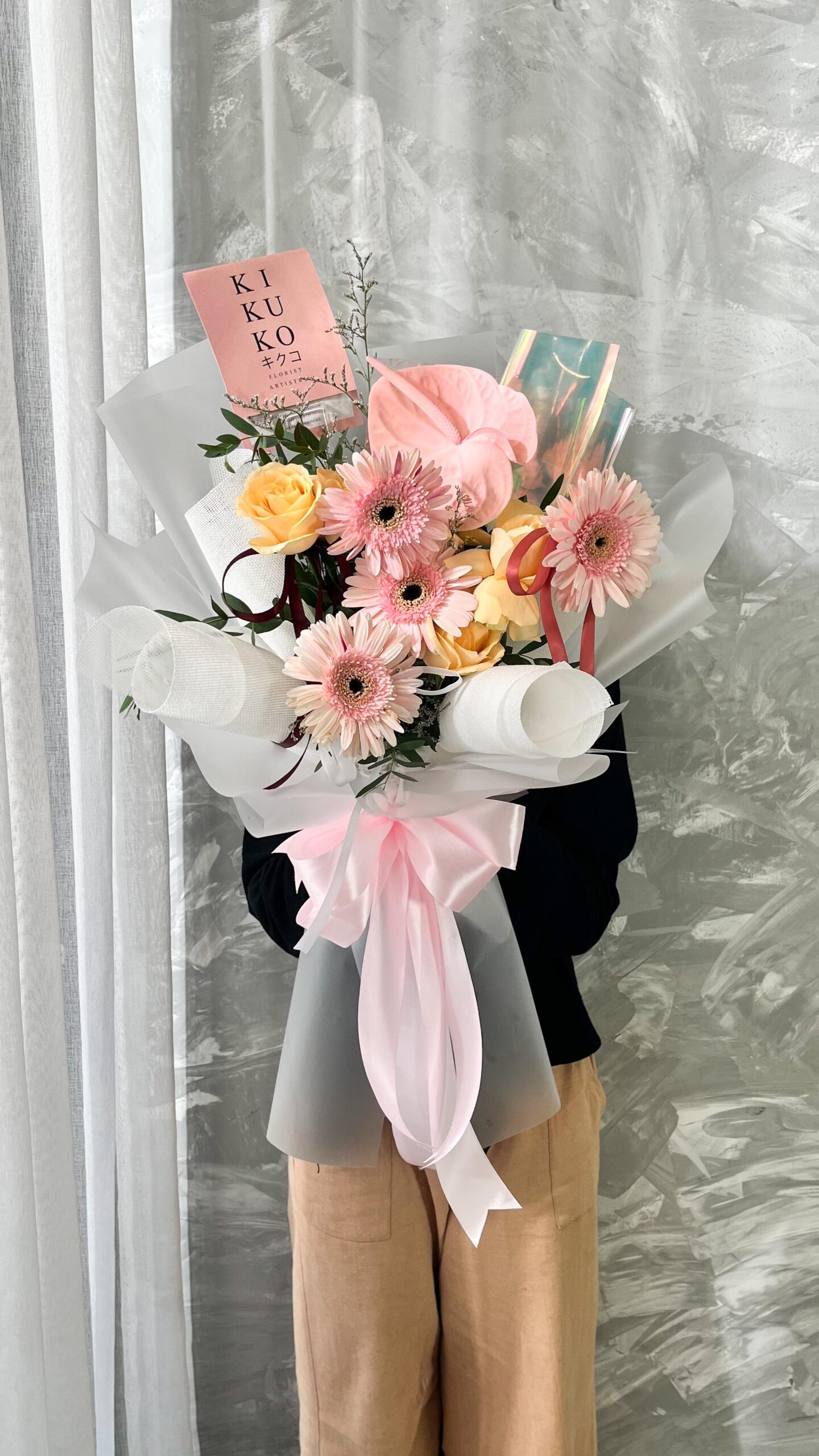Peachy Summer Bouquet (1)